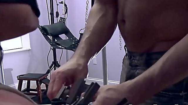 Torment fetish session with some pincers and light punches