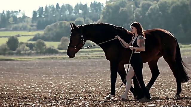 Royal bitch Misha Cross is fucked in her captivating anal hole