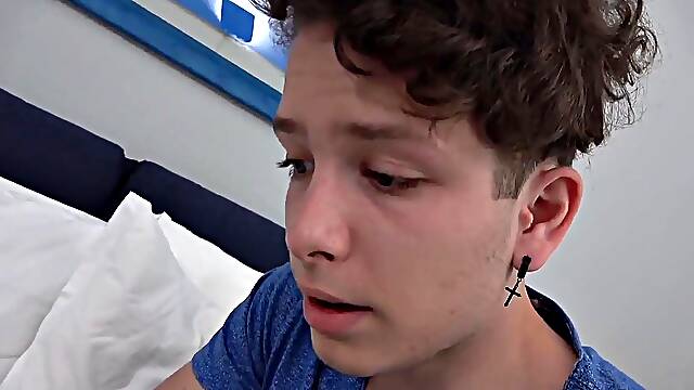 Hardcore Italian Stepmom Milf Pounds Stepson on His Bed