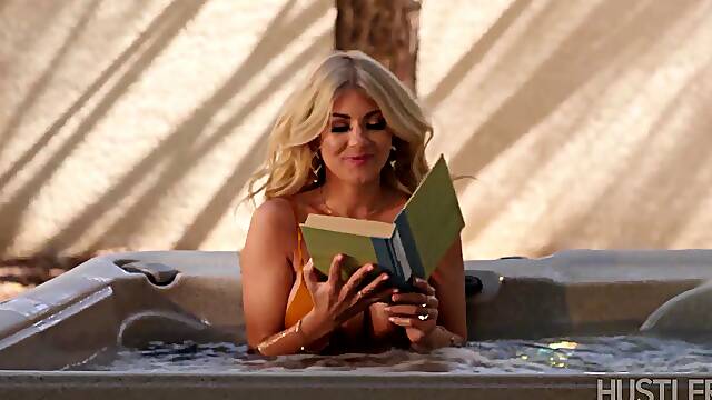 Busty Neighbor When I Falls Off From Fence - Kayla Kayden