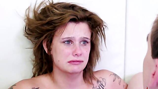 Anal crying teen sub slave gets ravaged