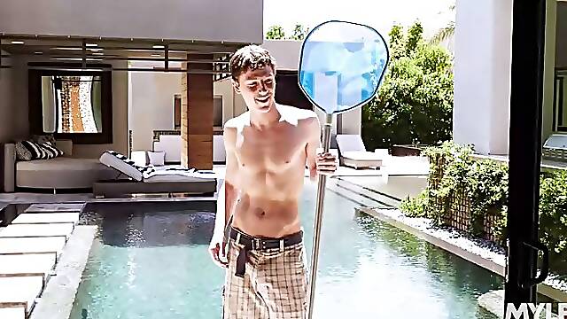 Ariella Ferrera is a big titted, brunette milf who likes to have sex with a young gardener