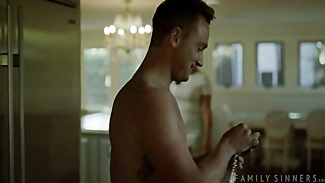 Ravishing brunette, Penny Barber got down and dirty with a married guy from the neighborhood