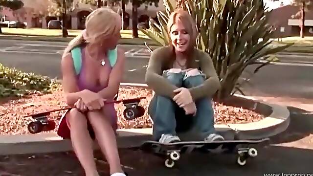 Young shemale and tranny milf eat each other's cum