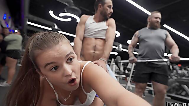 Lucas Frosts Gym Encounter Ignites a Wild Passion