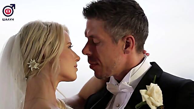 Hot bride Anikka Albrite smutty sex video