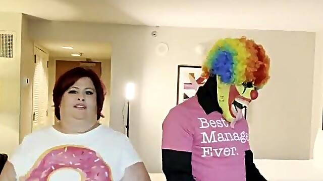 Clown big beautiful woman Got Moves