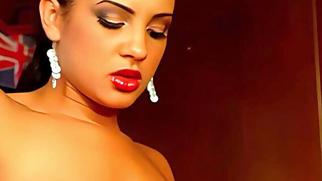 Thick latin babe likes sucking and banging BBC