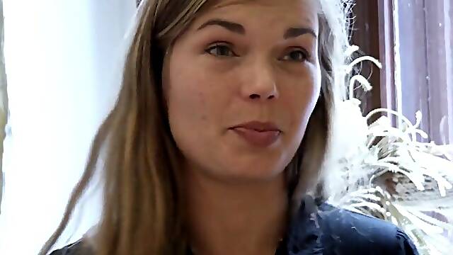 Ersties: Danish Playgirl Toys Her Shaggy Cunt With a Glass Sex-Toy