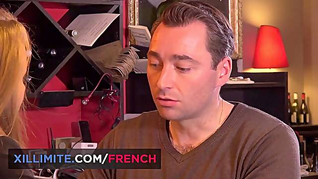 Anal Sex with Sexy Golden-Haired French Receptionist Cutie Emily