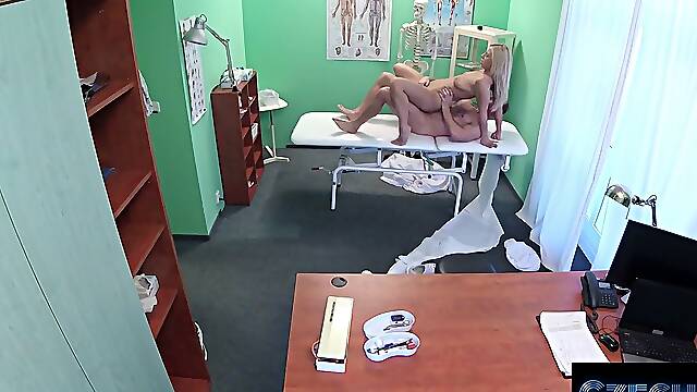 Nathaly Cherie give the doctor an offce raunchy treat - CZECH XXX