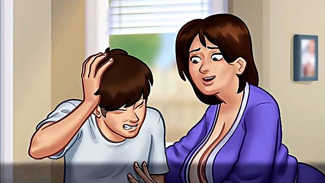 Jenny In The shower - Summertime Saga hookup Game Walkthrough Part 2