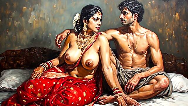 Indian aunty and uncle viral hard-core desi molten fuckfest aunty with her ex lover desi uncle