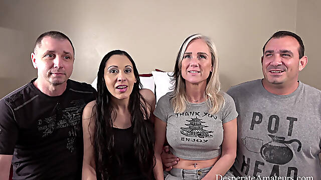 Desperate Amateurs het sexy big tit moms getting their tight pussies banged hard by big hard cock