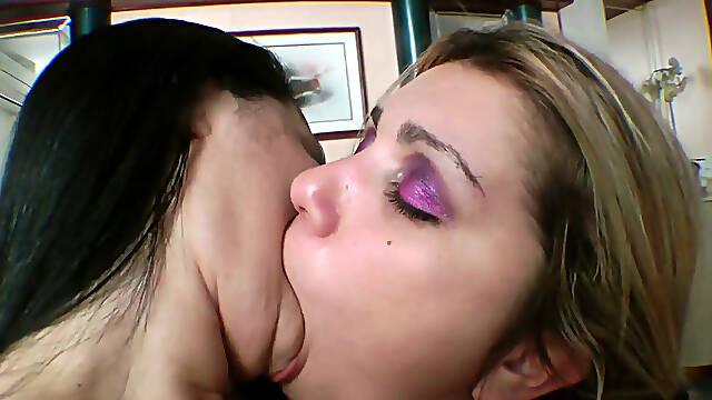 Kiss Me Deep and Hard - Top Lesbian Kissing Domiantion
