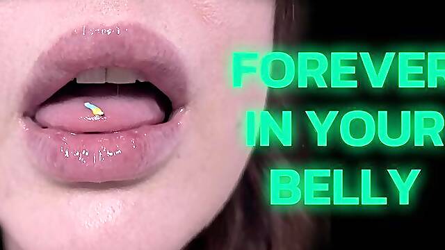 Forever Inside Your Belly (vore, mouth play, endoscopy, gentle giantess)