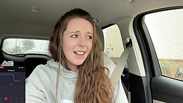 Enjoying a Good Masturbation Session in the Car by Target and Starbies