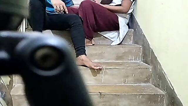 Indian Student Real Fucking Time at College Campass