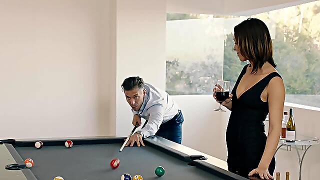 Jade Nile's tight booty gets stretched by Mick Blue's massive cock in HD